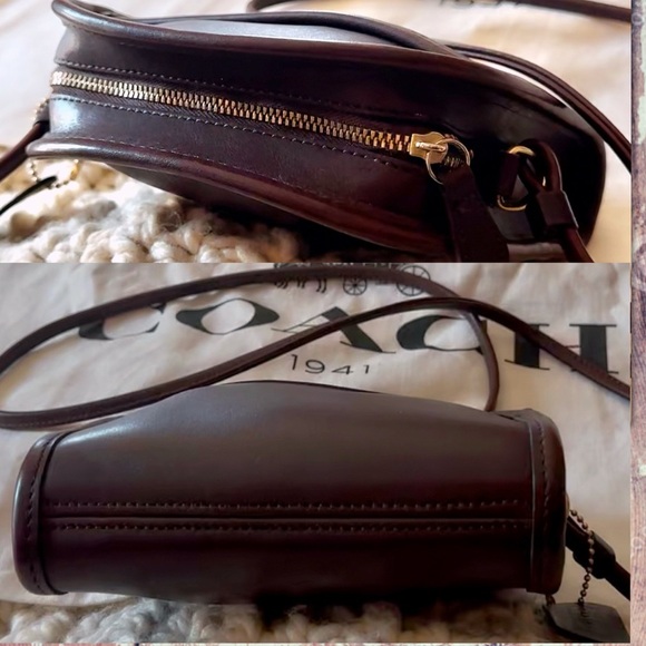 COACH VINTAGE ABBIE CROSSBODY BAG
IN GORGEOUS DARK BROWN MAHOGANY 9017 - Picture 9 of 15